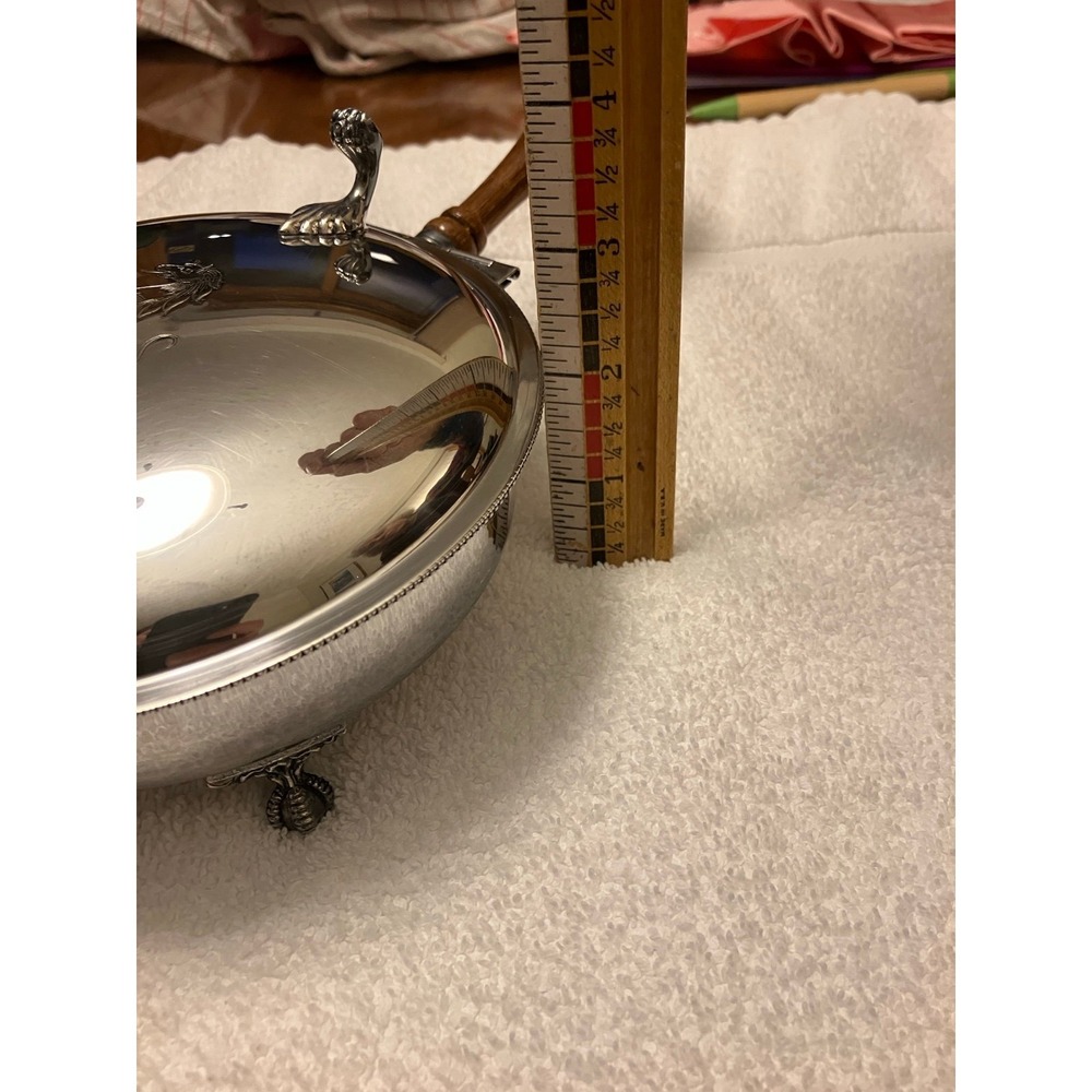 Vintage Sheffield silver co silent butler - Picture 6 of 7